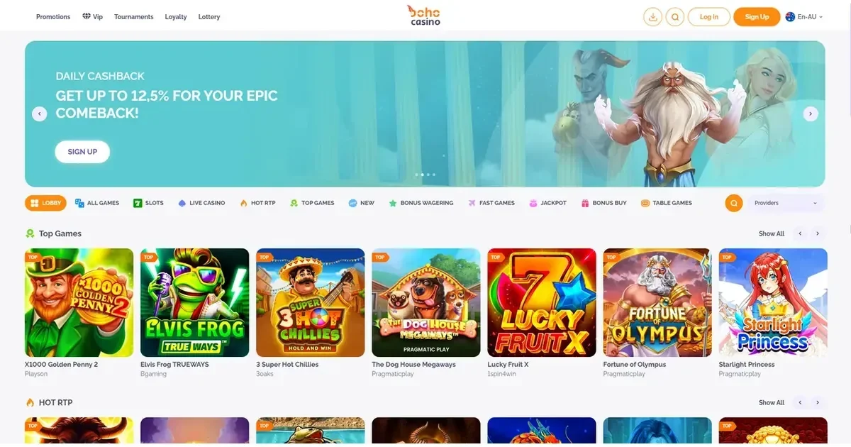boho casino